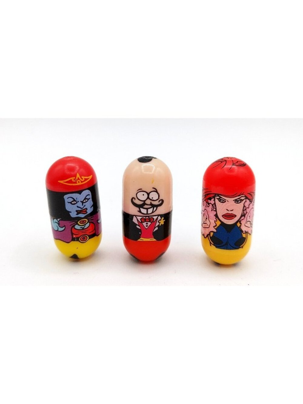 2003 MIGHTY BEANZ SERIES 1 BEAN #10 Evil Queen, #12 Ring Master #14 Jean Grey